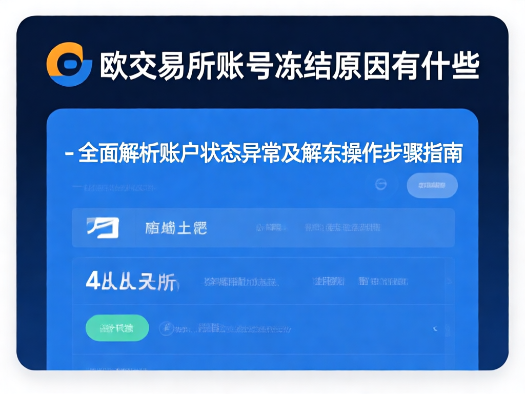 欧易交易所账号冻结示意图